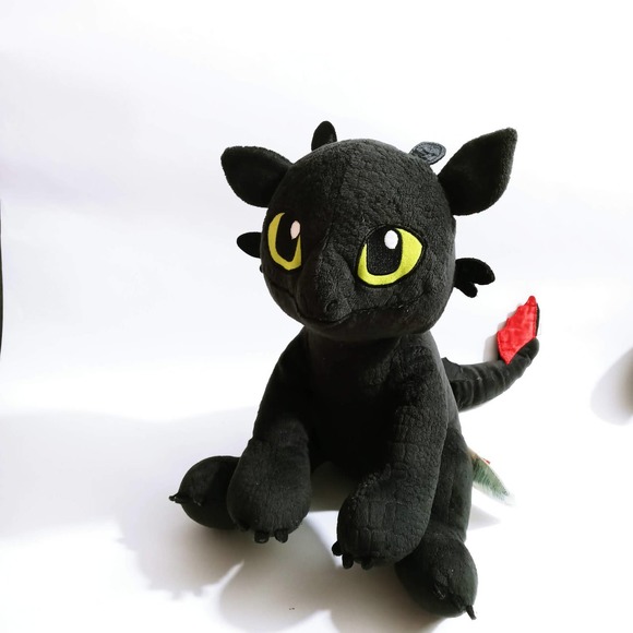 Build a Bear How to Train Your Toothless Dragon Plush Character Stuffed Animal - Picture 1 of 9